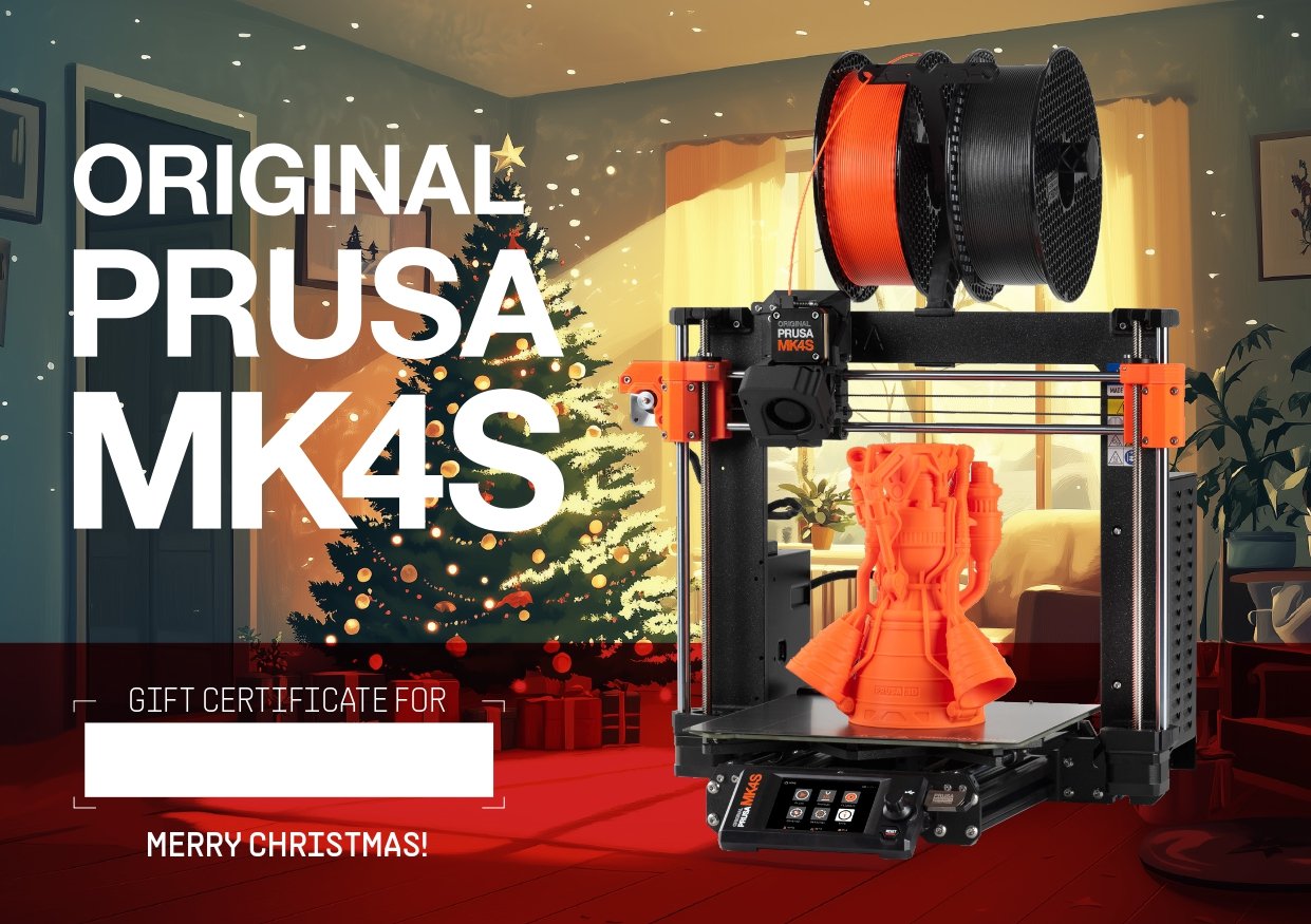 Prusa PrusaMK4S voucher christmas ENG page 0001