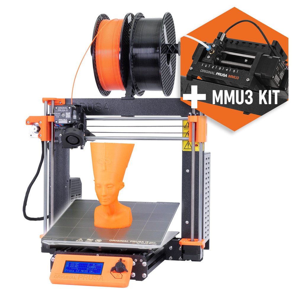 Original Prusa i3 MK3S+ 3Dプリンター MMU3キットバンドル