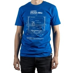 Original Prusa T-shirt - MK4 Blueprint (M)