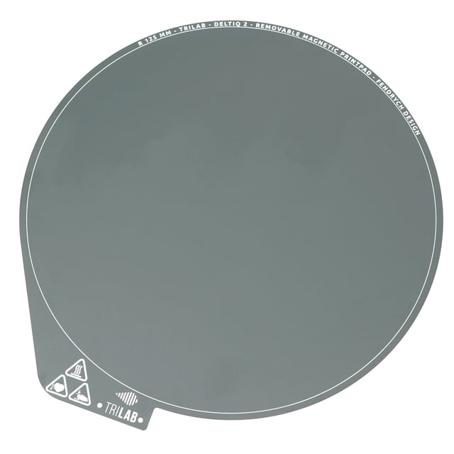 PrintPad - Hladký PEI šedý DQ2