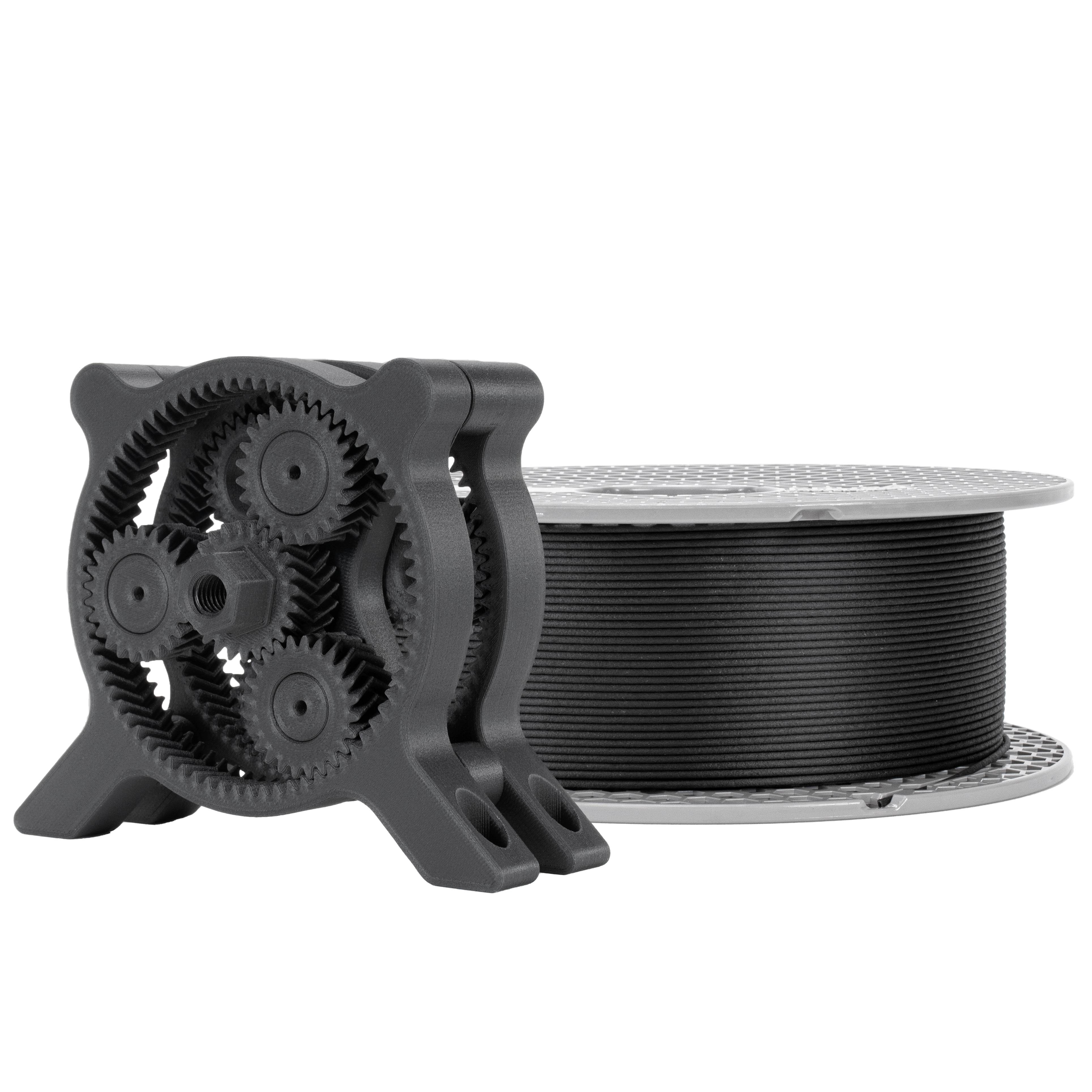 Présentation du Prusament PA11 (Nylon) Carbon Fiber Black : filament avec  une excellente résistance chimique et thermique - Original Prusa 3D Printers